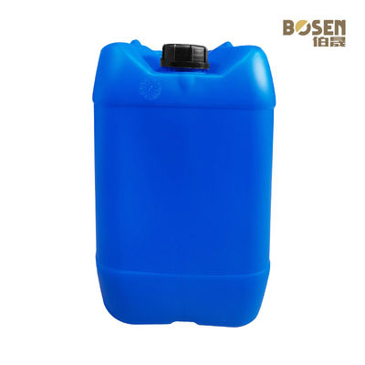 25L नीला प्लास्टिक कंटेनर HDPE गोल प्लास्टिक ड्रम कंटेनर