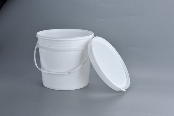 तरल और ठोस उत्पादों के लिए 4L प्लास्टिक पेंट बाल्टी 300 * 350 मिमी आकार अनुकूलन डिजाइन विकल्पों के साथ