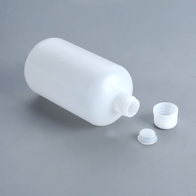 1L क्षमता 25mm कैलिबर गोल बोतल नई एचडीपीई सामग्री